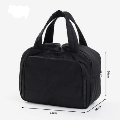 Large Capacity Travel Makeup Bag With Compartments