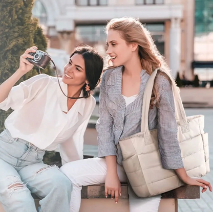 Túi đựng máy tính xách tay chần bông cỡ lớn