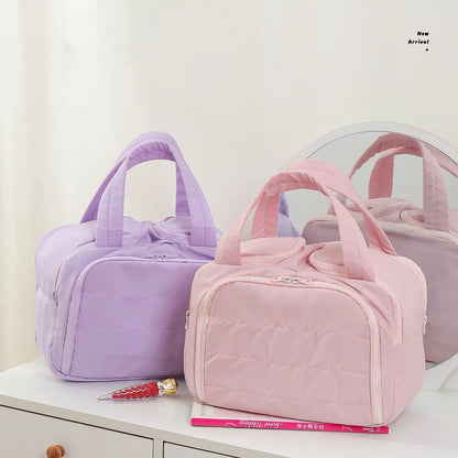 Large Capacity Travel Makeup Bag With Compartments